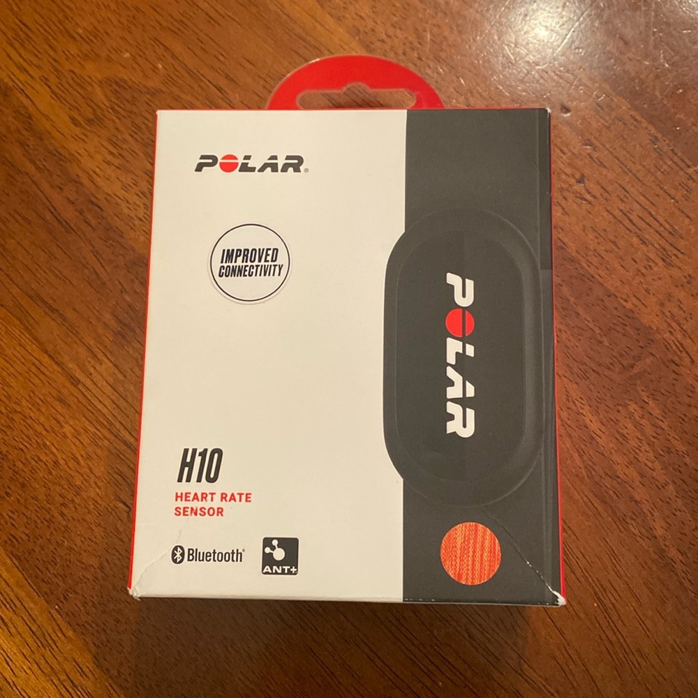 Polar H10 heart rate sensor
